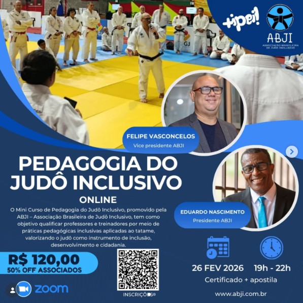 Mini Curso de Pedagogia do Judô Inclusivo
